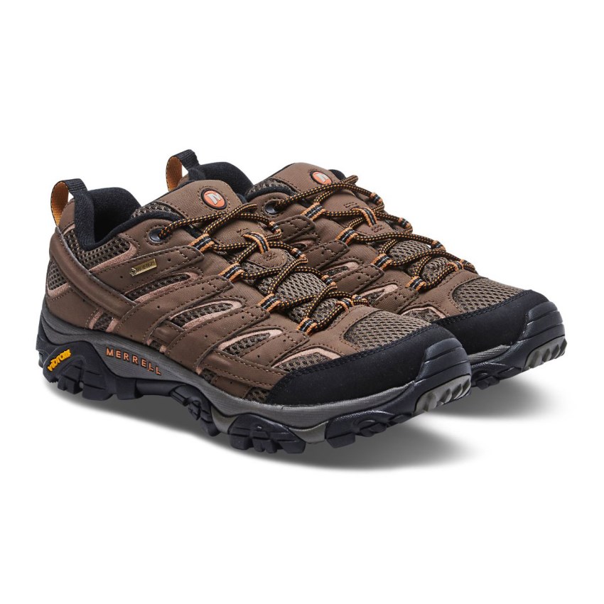 Chaussures Randonnée Merrell Moab 2 GORE-TEX Marron Foncé Homme | U.E.WNJK